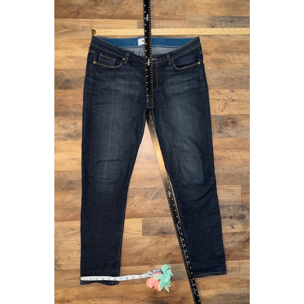 Paige women’s skyline skinny blue jeans - Picture 4 of 16